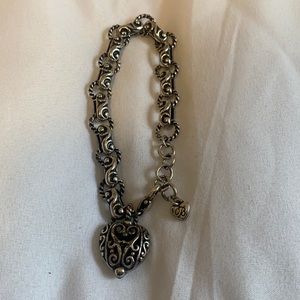 Brighton heart pendant bracelet